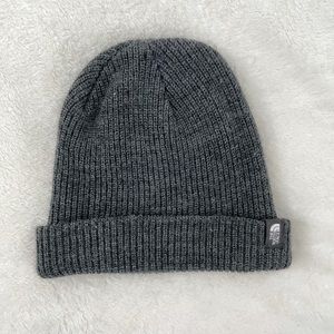 The North Face Grey Knit Beanie